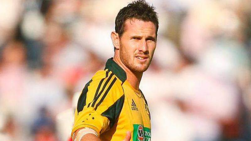 one of the fastest bowlers in cricket, Shaun Tait
