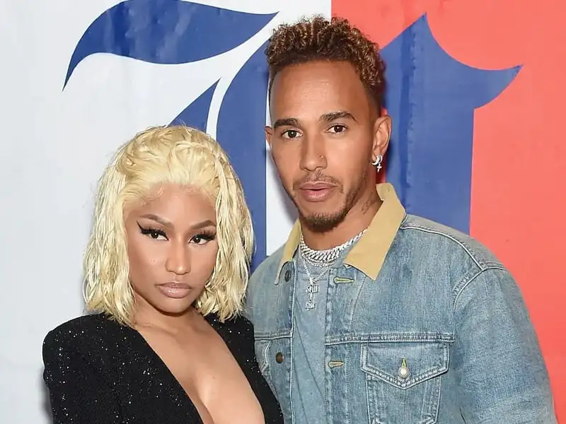 lewis hamilton nicki minaj